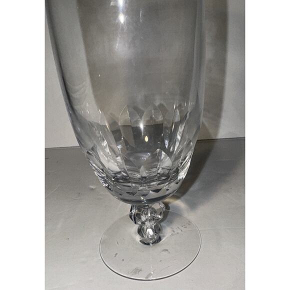 Manchester by Tiffin-Franciscan Blown Glass Crystal Iced Tea Glass Vintage - Picture 2 of 4